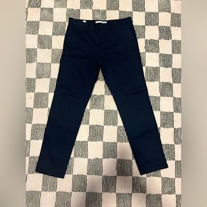 Norse Projects Aros Heavy Chinos Sz. 33 Navy